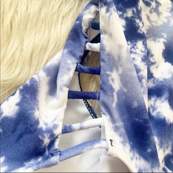 Altar’d State Tie Dye Fringe One Piece Swimsuit S - Picture 5 of 8